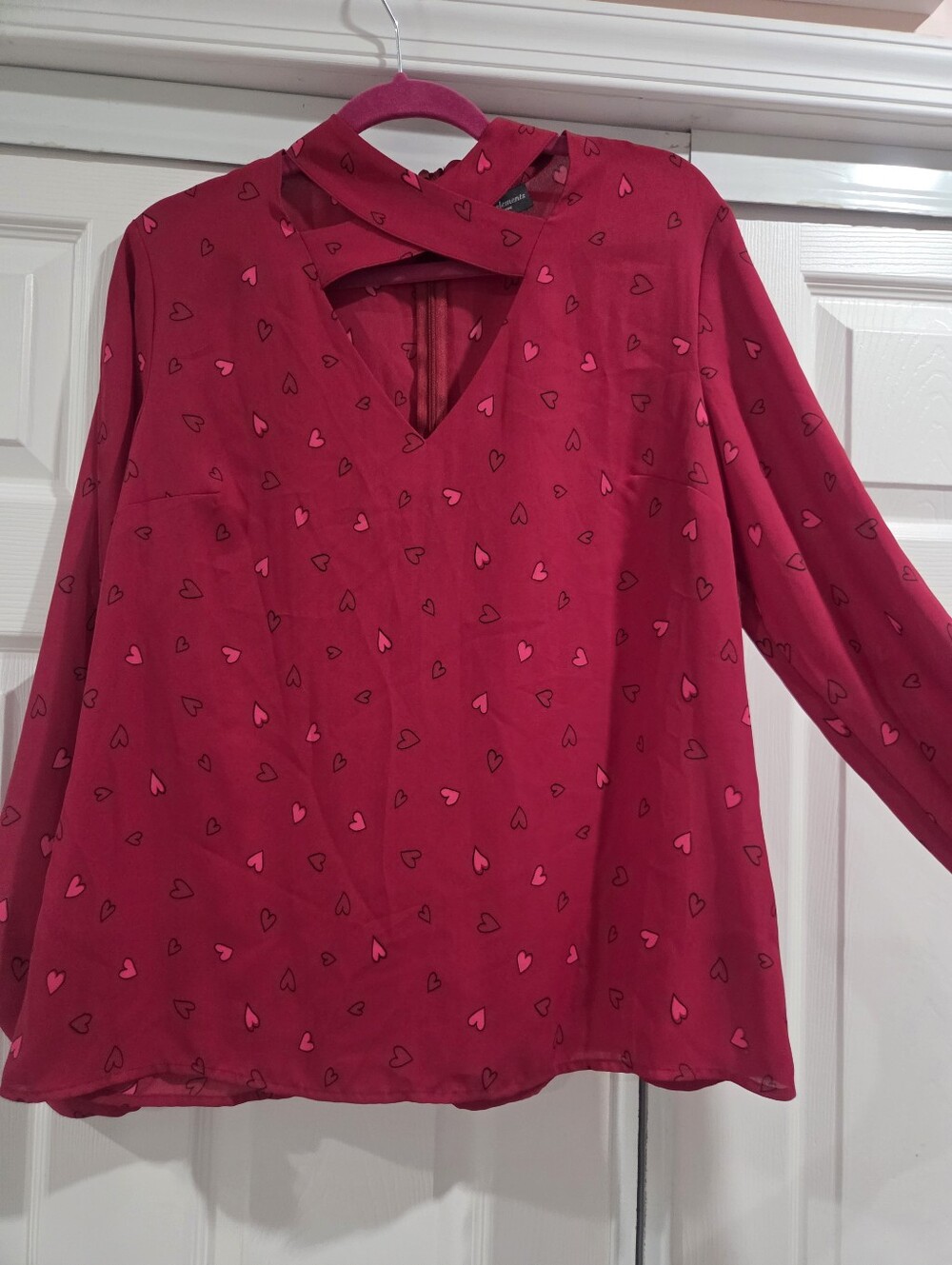 Bold Elements Heart Blouse